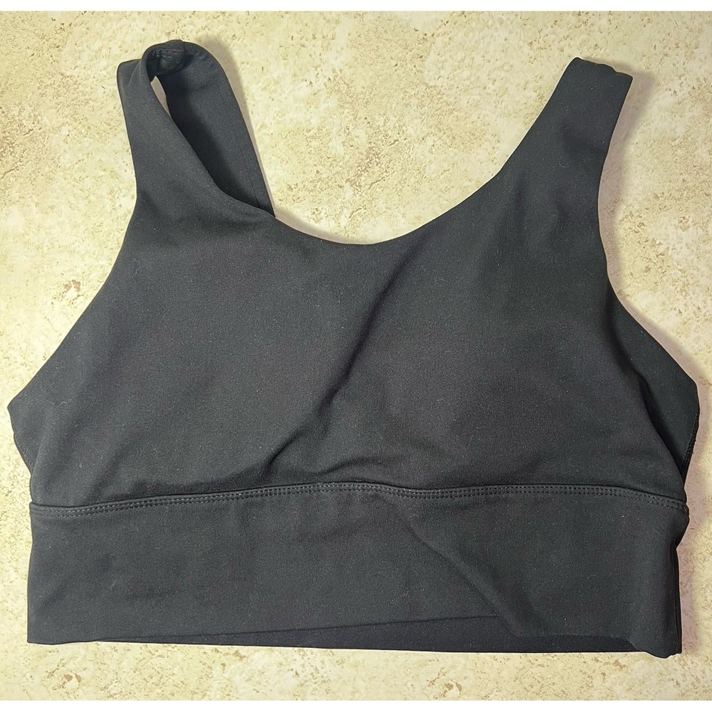 ACTIV8 Women's Black Yoga Sports‎ Bra XL Extra Large Stretch Athleisure Pilates